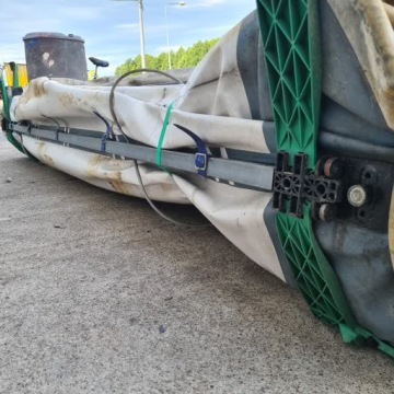 крыша, тележка, полуприцеп, полуприцеп, тентованный Эдша