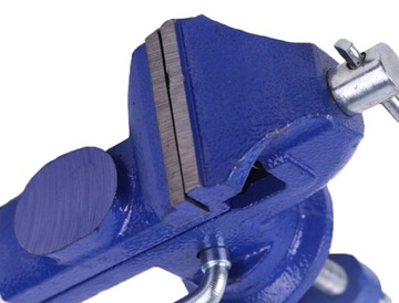 IMADŁO ŚLUSARSKIE OBROTOWE Z KOWADŁEM ŻELIWNE DWUSZCZĘKOWE STALOWE 55MM