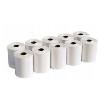 Rolki do kasy termiczne 44x25m 44/25 10szt EUREKA