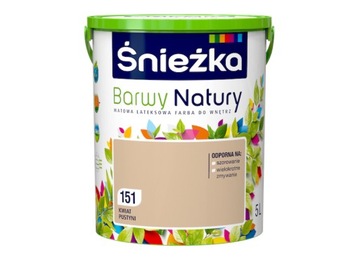 Farba Lateksowa Ścienna Śnieżka BarwyNaturyT kwiat pustyni 151 poj. 5,0L