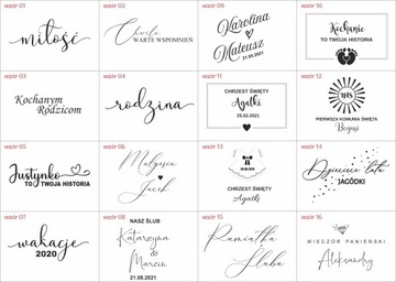 Welurowa Księga Gości Karty CZARNE 22x22 kwadrat