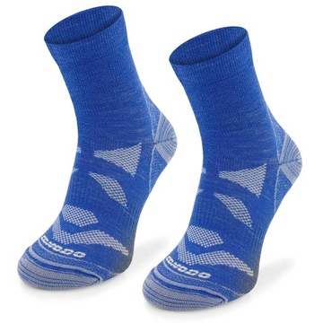 Wełniane termoaktywne skarpety letnie dla turysty Comodo - 65% merino wool