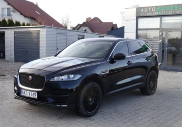 Jaguar F-Pace SUV 3.0 TDV6 300KM 2016 Jaguar F-Pace 3.0D 300KM Automat Led Skora Navi Bezwypadkowy Zarejestrowany, zdjęcie 4
