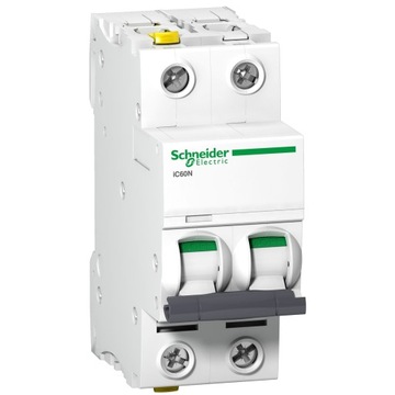SCHNEIDER Wyłącznik nadprądowy Acti9 iC60N C10A 2P