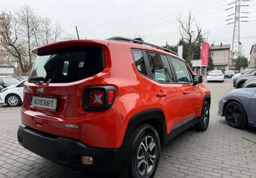 Jeep Renegade SUV Facelifting 1.3 GSE T4 Turbo 150KM 2018 Jeep Renegade Automat, Salon Polska, Serwis ASO, Czujniki, Piekny kolor, zdjęcie 23
