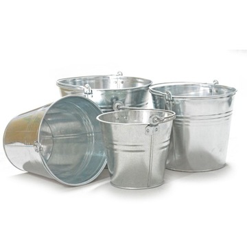 Ведро металлическое универсальное оцинкованное 12л.