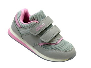 ADIDASY DZIECIĘCE BUTY SPORTOWE NA RZEPY WKŁ SKÓRA