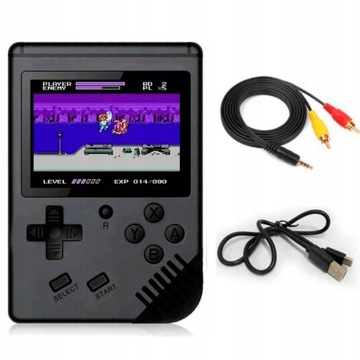 ПОРТАТИВНАЯ МИНИ-ИГРОВАЯ КОНСОЛЬ ДЛЯ ТВ 400 КУЛЬТОВЫХ ИГР 80-Х И 90-Х РЕТРО