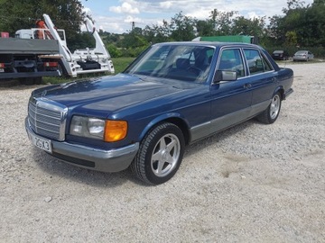 Mercedes 1983 Mercedes-Benz Klasa S 280SE klimatyzacja szyberdach Automat sprowadzony, zdjęcie 7