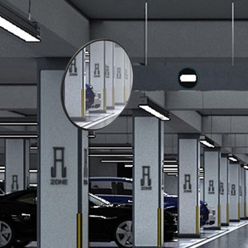 Выпуклое зеркало Дорожное зеркало Защитное зеркало для слепых зон 60 см