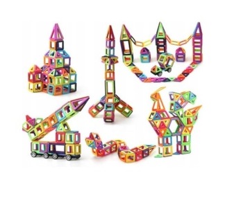 НАБОР ОБРАЗОВАТЕЛЬНЫХ МАГНИТНЫХ БЛОКОВ ИЗ 76 ЭЛ ПАНЕЛЕЙ