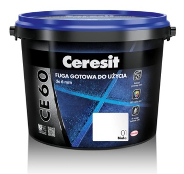 Ceresit CE 60 BIAŁA fuga gotowa do użycia 2 kg