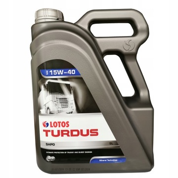 Olej Lotos Turdus 15W-40 5L
