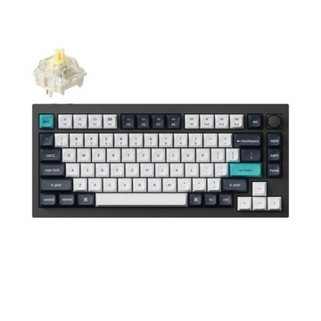 Keychron Q1 Max QMK/VIA Bezprzewodowa Klawiatura Mechaniczna Custom Q1M-M4