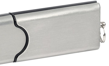 PENDRIVE REKLAMOWY USB z logo metalowy PDm-4 2GB Z GRAWEREM 10 SZT