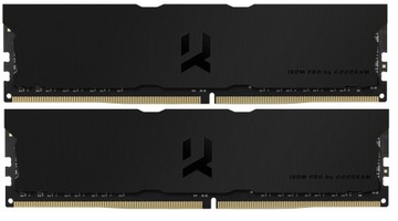 Pamięć RAM DDR4 16GB 3600MHz GOODRAM IRDM Pro Deep Black CL18 1.35V (2x8GB)