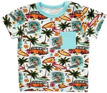 Bluzka dla CHŁOPCA w PRINT HAWAJE AIPI 128