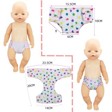 Притворные подгузники для девочек, тканевые подгузники, детский комплект