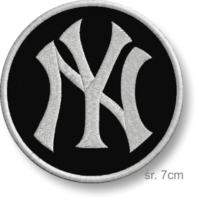 NASZYWKA termo naszywki- NY New York 70 mm HAFT