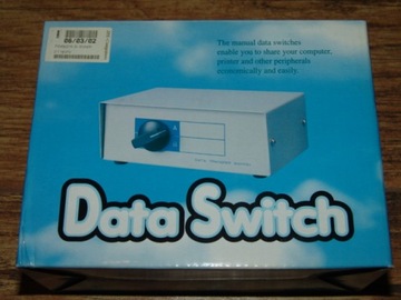 Przełącznik drukarkowy DATA SWITCH 2x LPT A lub B