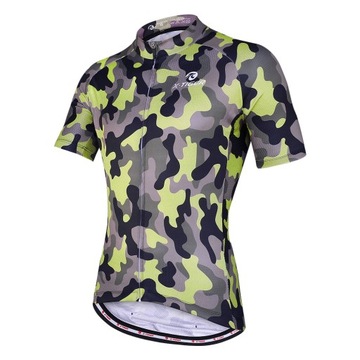 KOSZULKA NA ROWER W STYLU MORO TERMOAKTYWNA ARMY