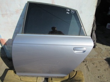 AUDI A6 C6 DRZWI LEWY TYŁ LY7H ORYGINAŁ