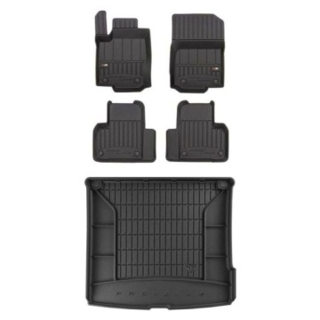 3D gumová sada koberců a rohožek Mercedes ML W166 2011-2015