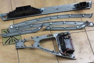 Декоративные планки, серебристый декор BMW E90 E91 EU Europa Navigation CCC