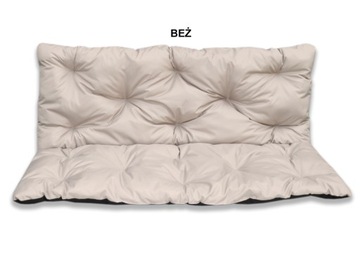 Poduszka na ławkę ogrodową huśtawkę 100x60x50