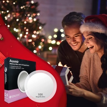 Зеркало круглое подвесное 10-кратное увеличение 10см.