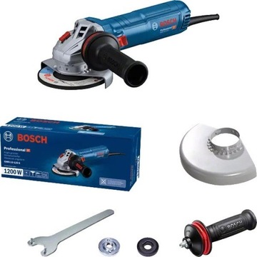 SZLIFIERKA KĄTOWA DIAX KĄTÓWKA NA KABLU DO DREWNA METALU BLACHY 125MM BOSCH