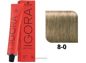 Schwarzkopf Igora Royal Farba do włosów 8-0