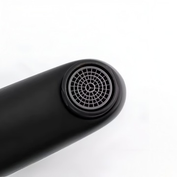 НАСТОЛЬНАЯ РАКОВИНА FATTER, МАТОВАЯ, НИЗКАЯ СТОЛЕШНИЦА DELVANT HANT, ЧЕРНЫЙ МАТОВЫЙ