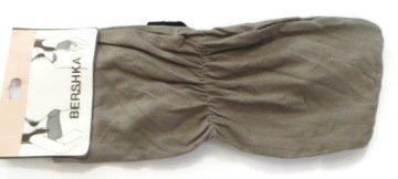 BERSHKA TOP TUBA GŁADKI L BURY