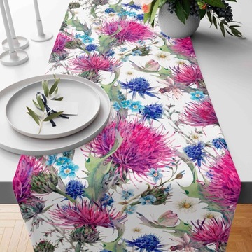 Bieżnik Dekoracyjny PLAMOODPORNY Ozdobny Stół Serweta 40x120cm RÓŻNE WZORY