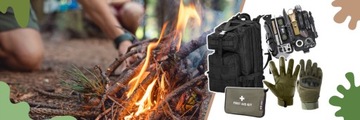 * ПРЕДЛОЖЕНИЕ — МЕГА НАБОР ДЛЯ ВЫЖИВАНИЯ 32 в 1 + РЮКЗАК + ПЕРЧАТКИ XL + ПЕРВЫЙ НАБОР 21