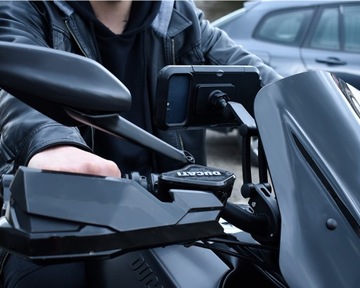 Вибропоглощающий держатель телефона для QUADA, мотоцикла, скутера, велосипеда