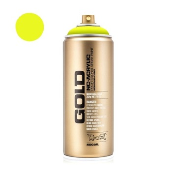 Farba w sprayu Montana GOLD 400 ml - fluo flash yellow