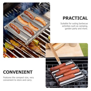 ПОДСТАВКА ДЛЯ КЕМПИНГОВОГО ГРИЛЯ ДЛЯ ХОТ-ДОГОВ НА ГРИЛЕ