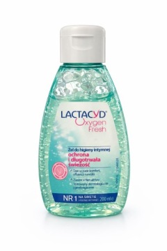 LACTACYD OXYGEN FRESH ŻEL HIGIENA INTYMNA 200ML 12H SWIEŻOŚCI