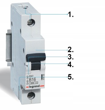 Предохранитель максимального тока LEGRAND RX3 16A 419136 S301