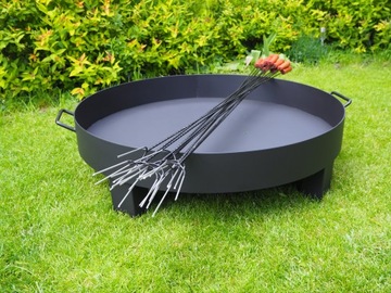 Wyjątkowe,solidne palenisko800mm,gruba blacha 3mm!