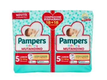 Підгузки Pampers Baby-Dry Розмір 5 (12-18 кг) 36 шт.