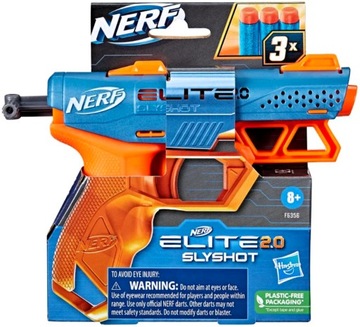 NERF ELITE 2.0 SLYSHOT ПИСТОЛЕТ + ПЕННЫЕ дротики!! F6356 ХАСБРО НЕРФ!!