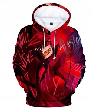 BLUZA 3D HAZBIN HOTEL NOWA WSZYSTKIE ROZMIARY,