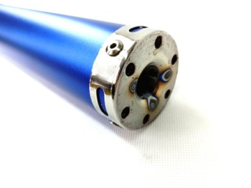 НАКОНЕЧНИК ВЫХЛОПНОЙ ГЛУШИТЕЛЬ 2T TUNING UNIVERSAL СИНИЙ