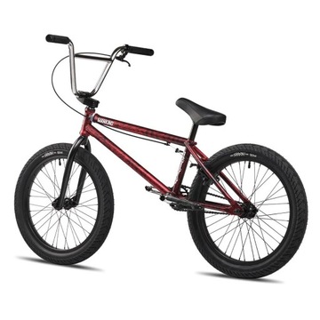 Велосипед Mankind Libertad BMX — глянцевый дымчатый красный, 20,5 дюйма