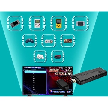 Konsola Retro Gra Telewizyjna Video Emulator + 2 Pady 20000 Gier j. Polski