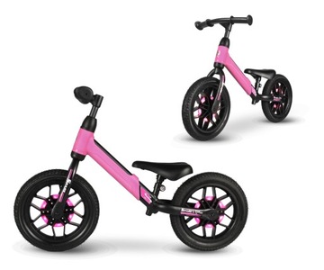 Беговел-велосипед Ride On Qplay Spark Pink