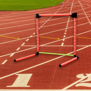 Набор планок для прыжков с барьерами на ловкость и скорость, регулируемый для тренировок по легкой атлетике